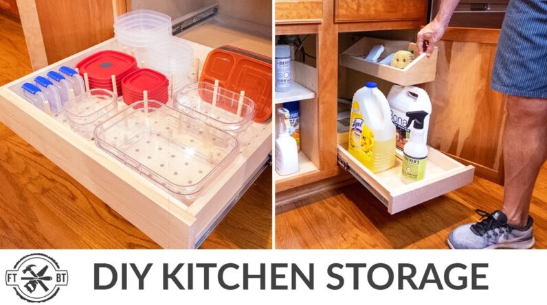 3 More Easy Kitchen Organization Projects | Home Storage