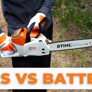 Gas vs Battery Chainsaw