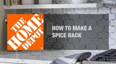 How to Make a Spice Rack | Simple Wood Projects | The Home Depot